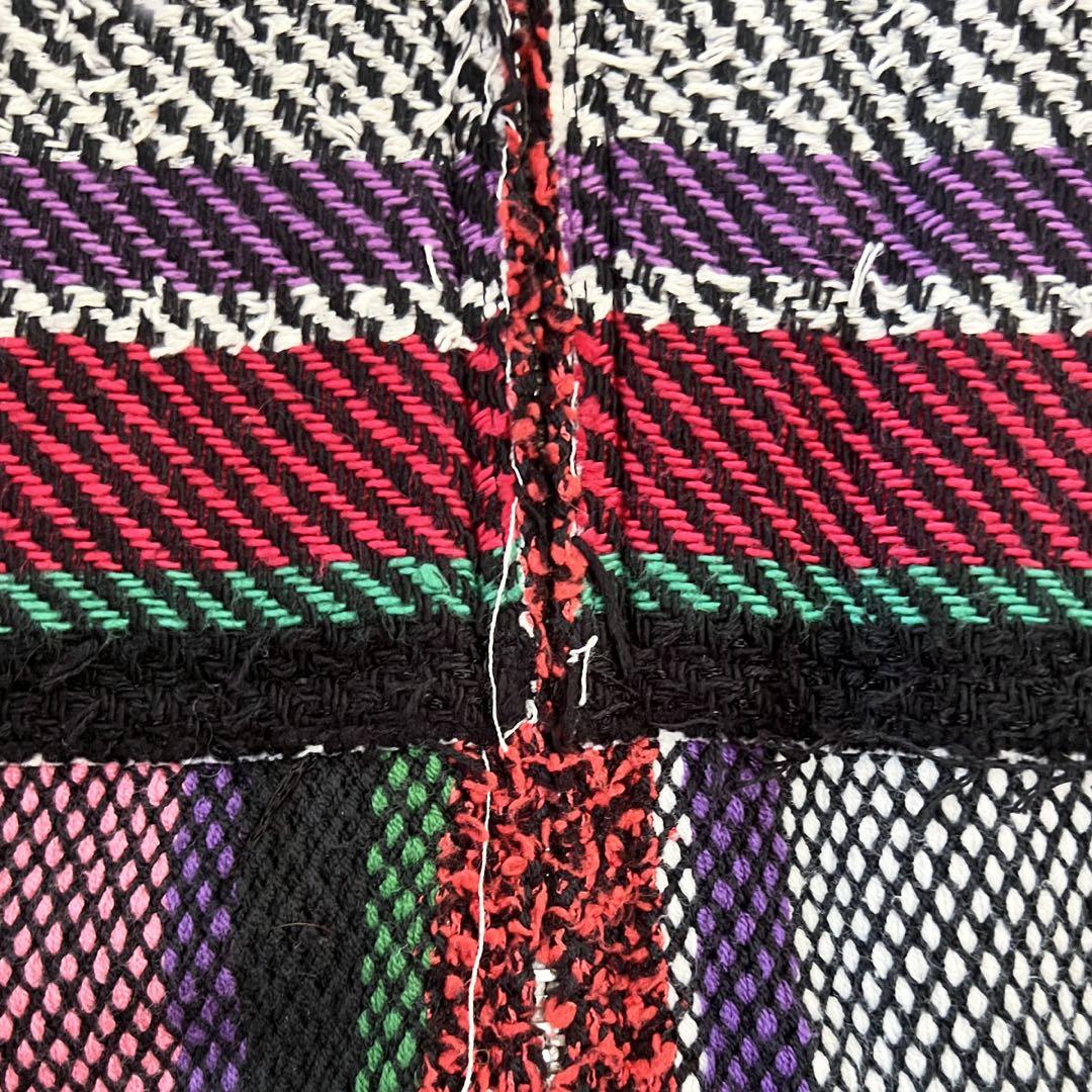 Sacai サカイ　マルチカラー　フリンジシャツ