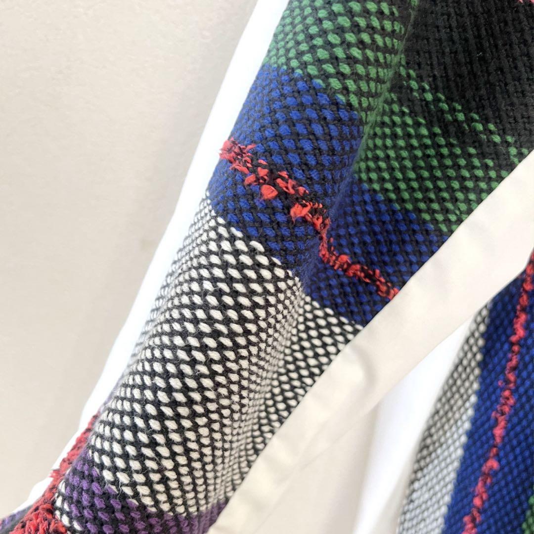 Sacai サカイ　マルチカラー　フリンジシャツ