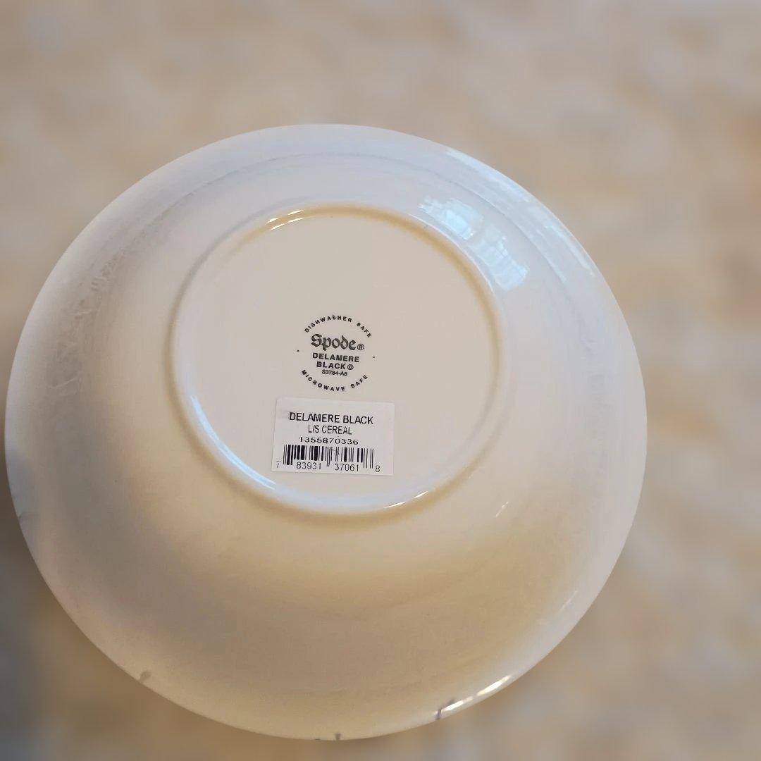 新品★3枚セット スポード デラメア DELAMERE スープ　シリアルプレート