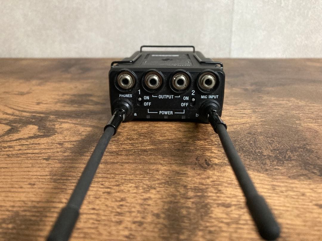 SONY ワイヤレスピンマイクURX-P03D UTX-B40 ２台セット