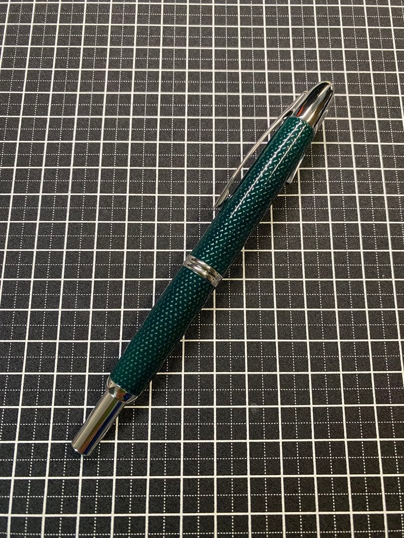 PILOT CAPLESS Kasuri 緑　万年筆　字幅 F