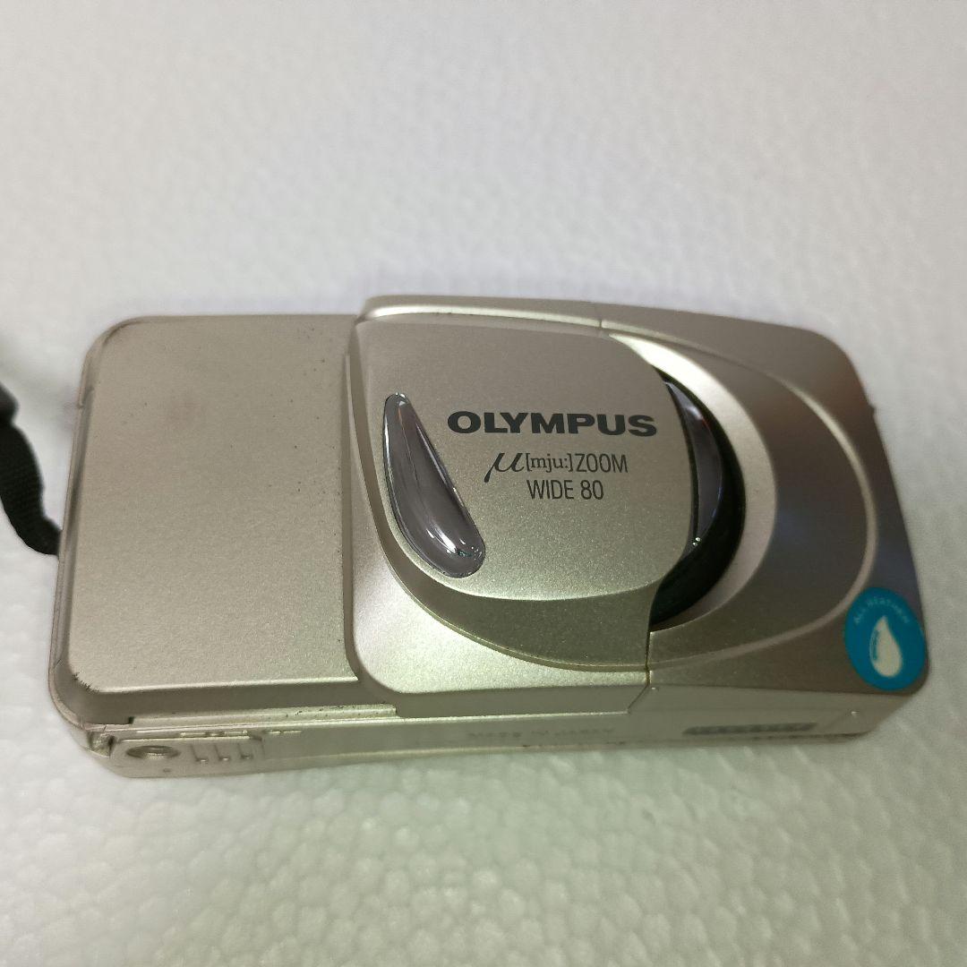 OLYMPUS★オリンパス ミューZOOMワイド80 ＆ソフトケース付、動作OK