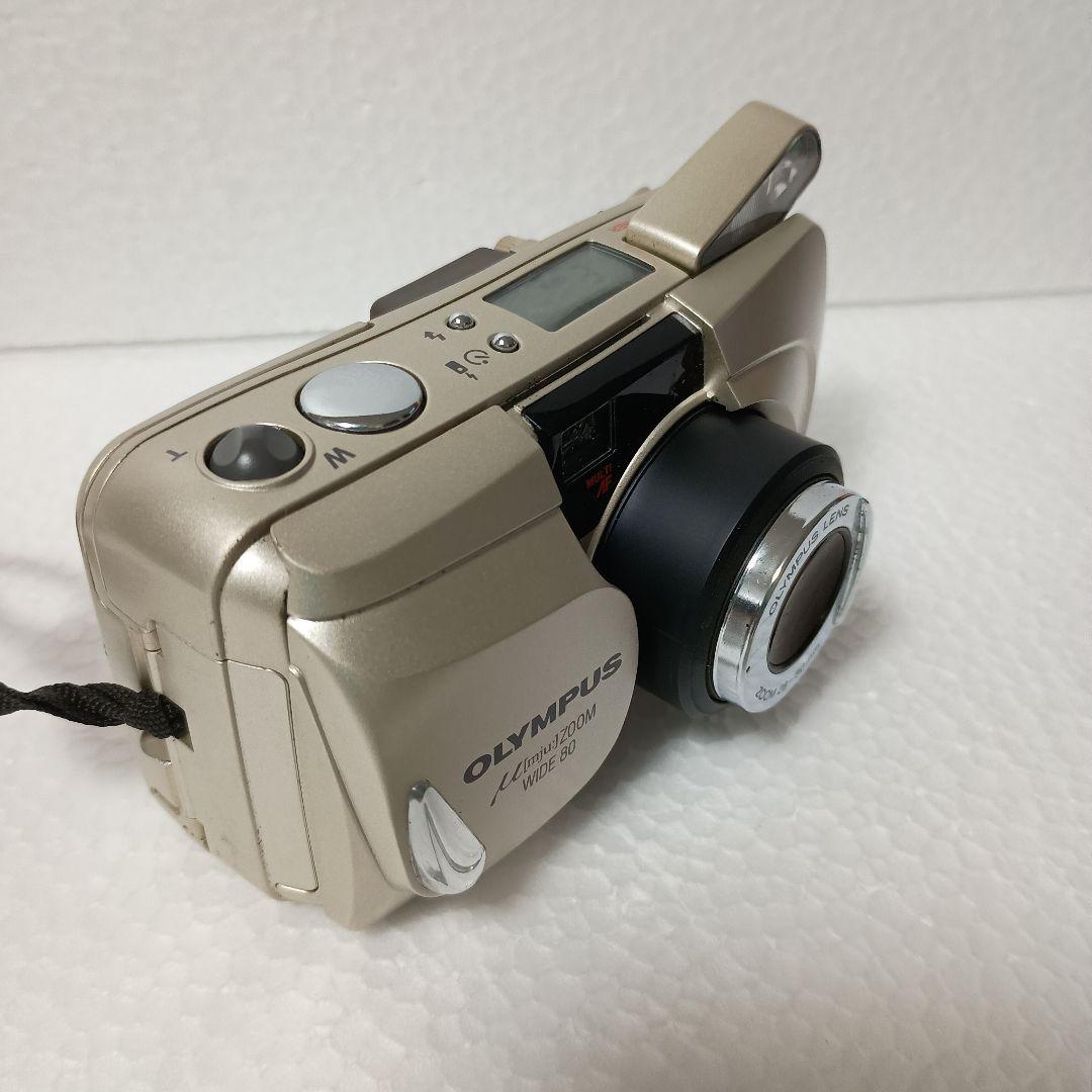 OLYMPUS★オリンパス ミューZOOMワイド80 ＆ソフトケース付、動作OK