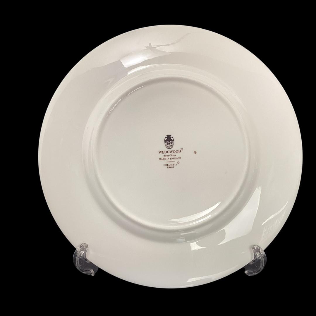 【美品】ウェッジウッド コロンビア セージグリーン ディナープレート 2枚セット