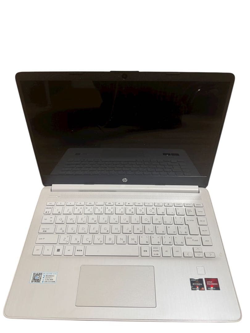 【訳あり】HP ノートPC本体 ホワイト 充電器付き