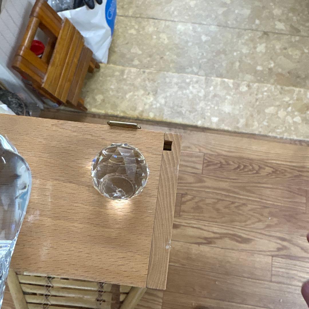 【美品】ガラス工芸品 豪華セット（オレフォス・スガハラ等）コレクションケース付