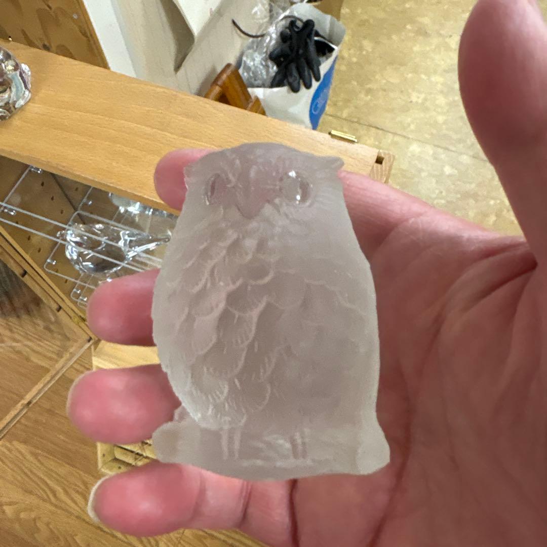 【美品】ガラス工芸品 豪華セット（オレフォス・スガハラ等）コレクションケース付