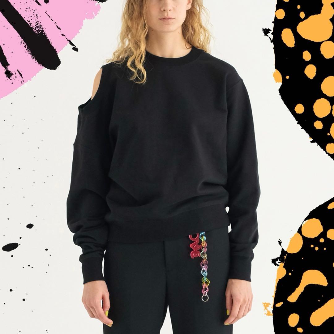 美品 soduk holes for two pullover スドーク