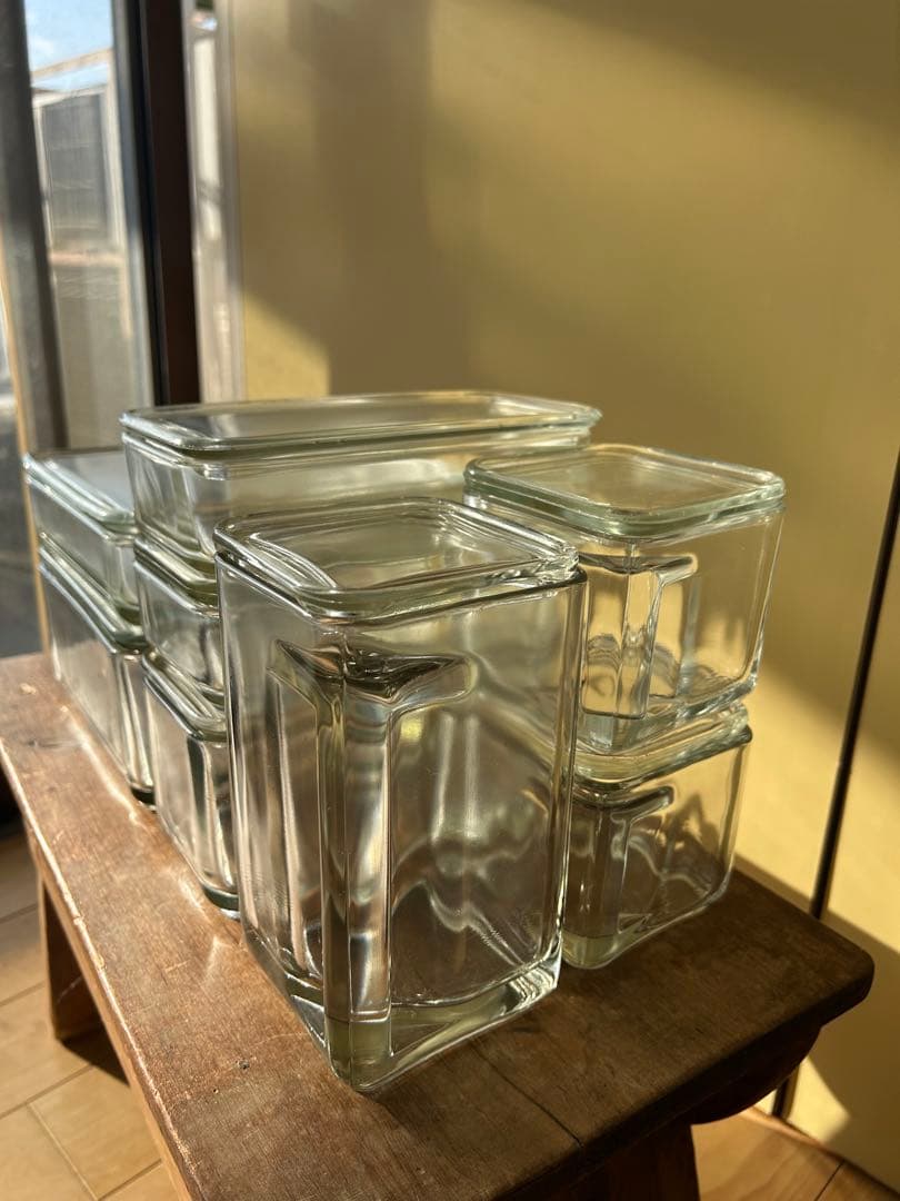 Wilhelm Wagenfeld Kubus H ガラス容器　ガピッチャー