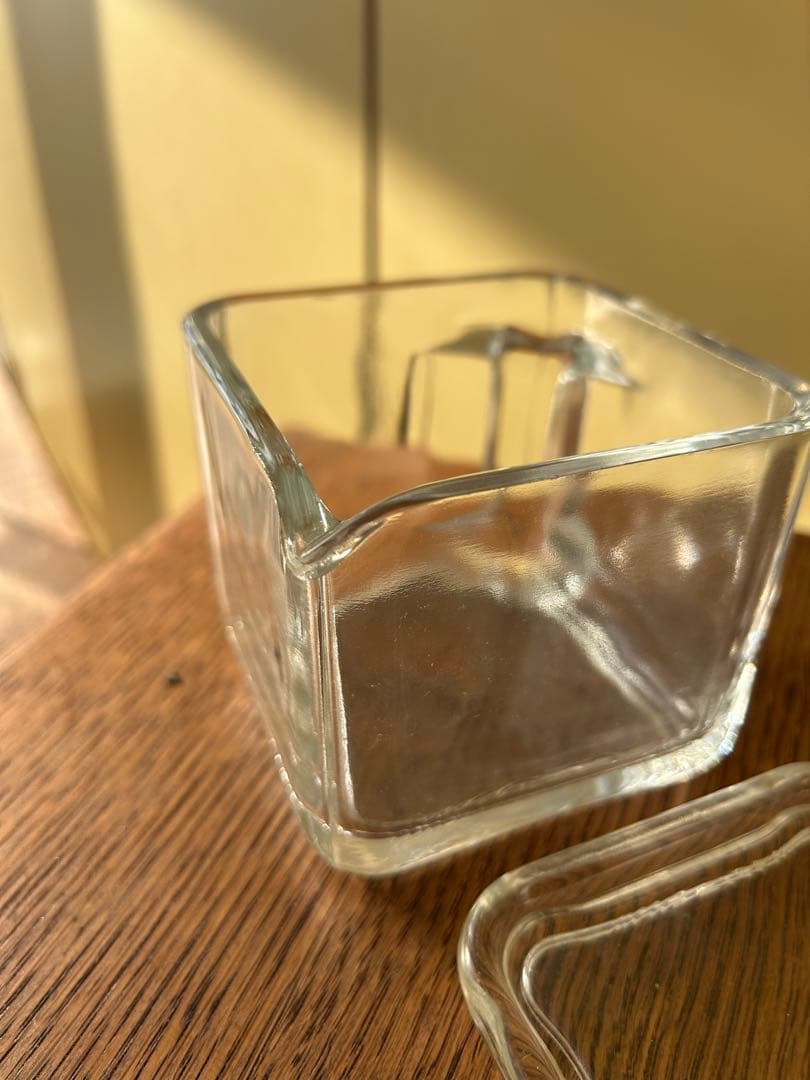 Wilhelm Wagenfeld Kubus H ガラス容器　ガピッチャー