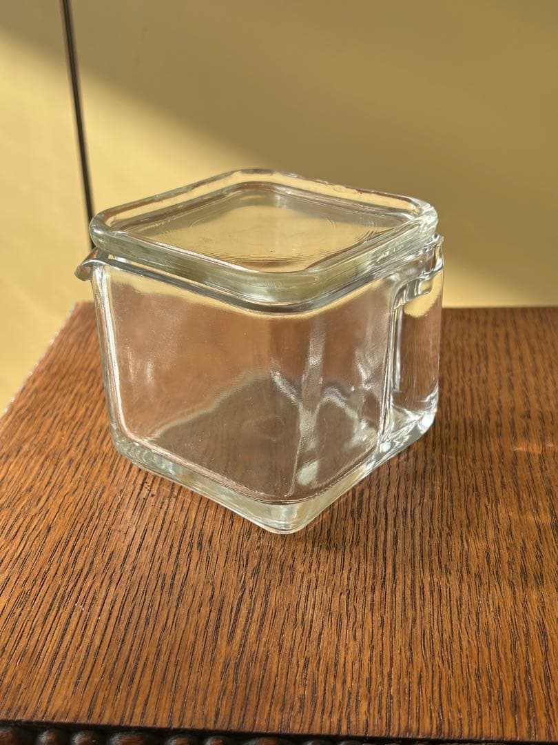 Wilhelm Wagenfeld Kubus H ガラス容器　ガピッチャー