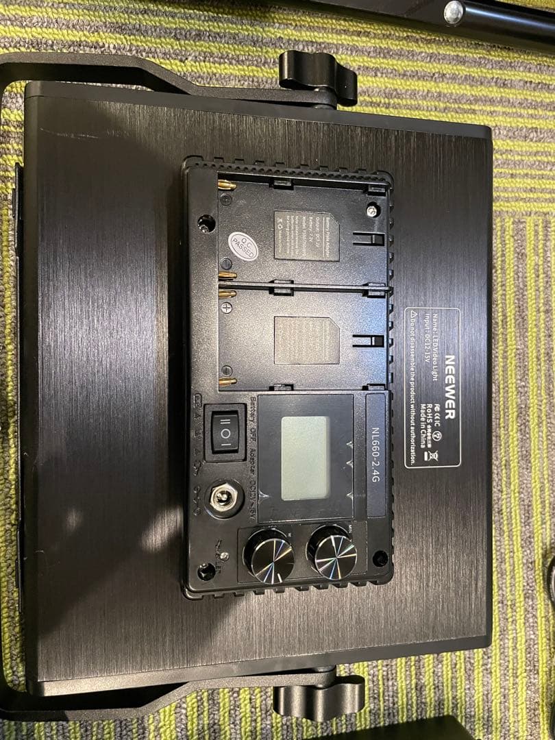 【ほん】Neewer 2パック660 LEDビデオライト
