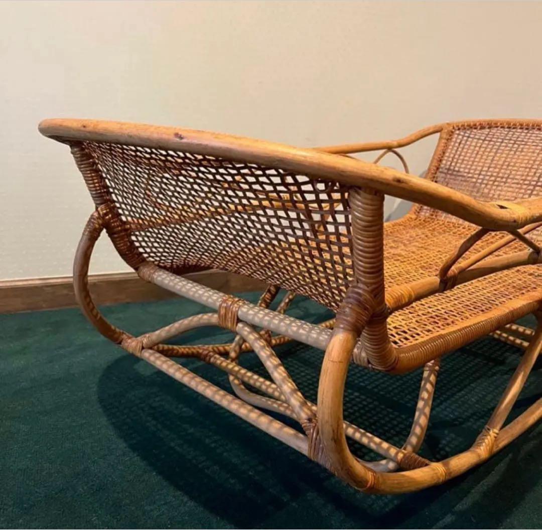 ラタン製ベビーベッド（バスケット・クーファン）