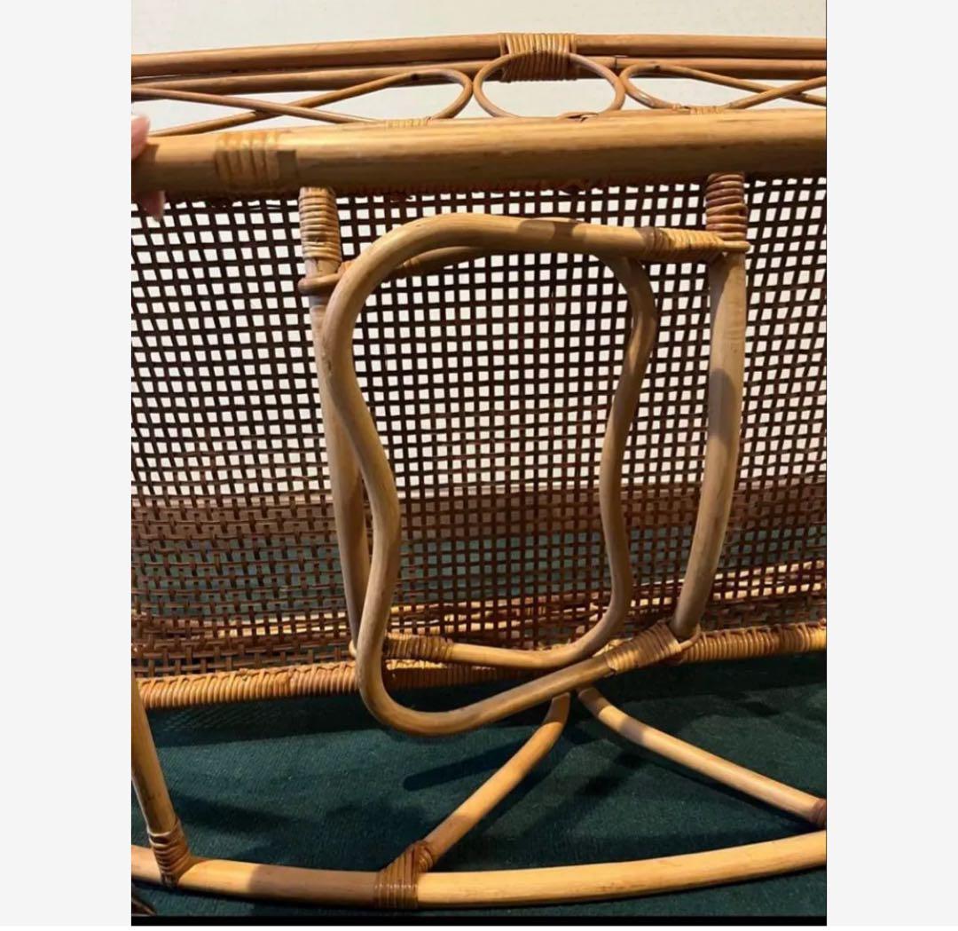 ラタン製ベビーベッド（バスケット・クーファン）