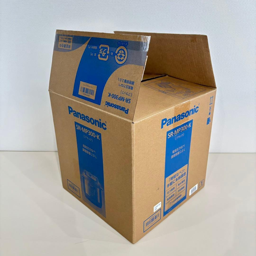【新品未使用】Panasonic 電気圧力鍋 SR-MP300-K 21年製