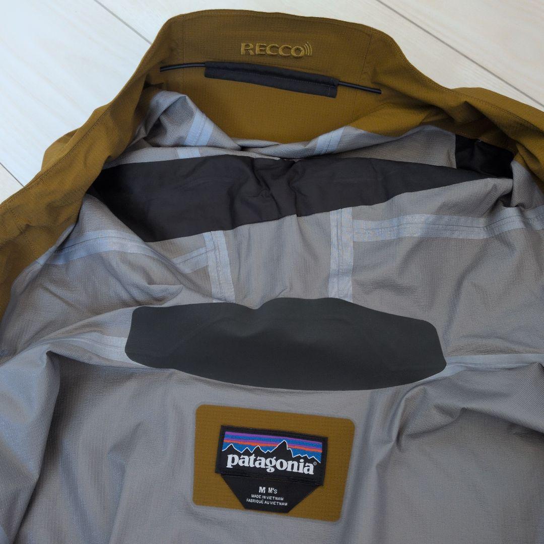 patagonia M10 ストーム・ジャケット /ブラウン Mサイズ