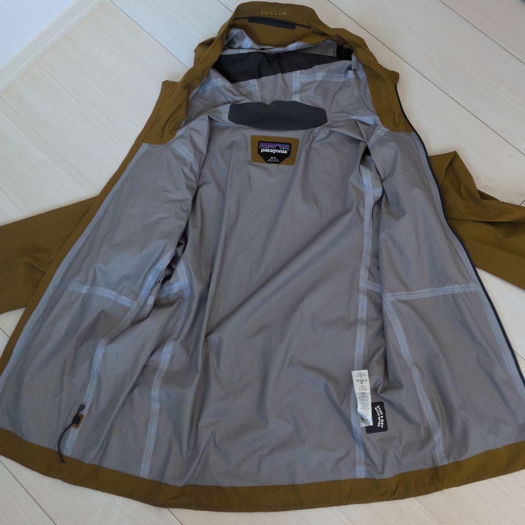 patagonia M10 ストーム・ジャケット /ブラウン Mサイズ