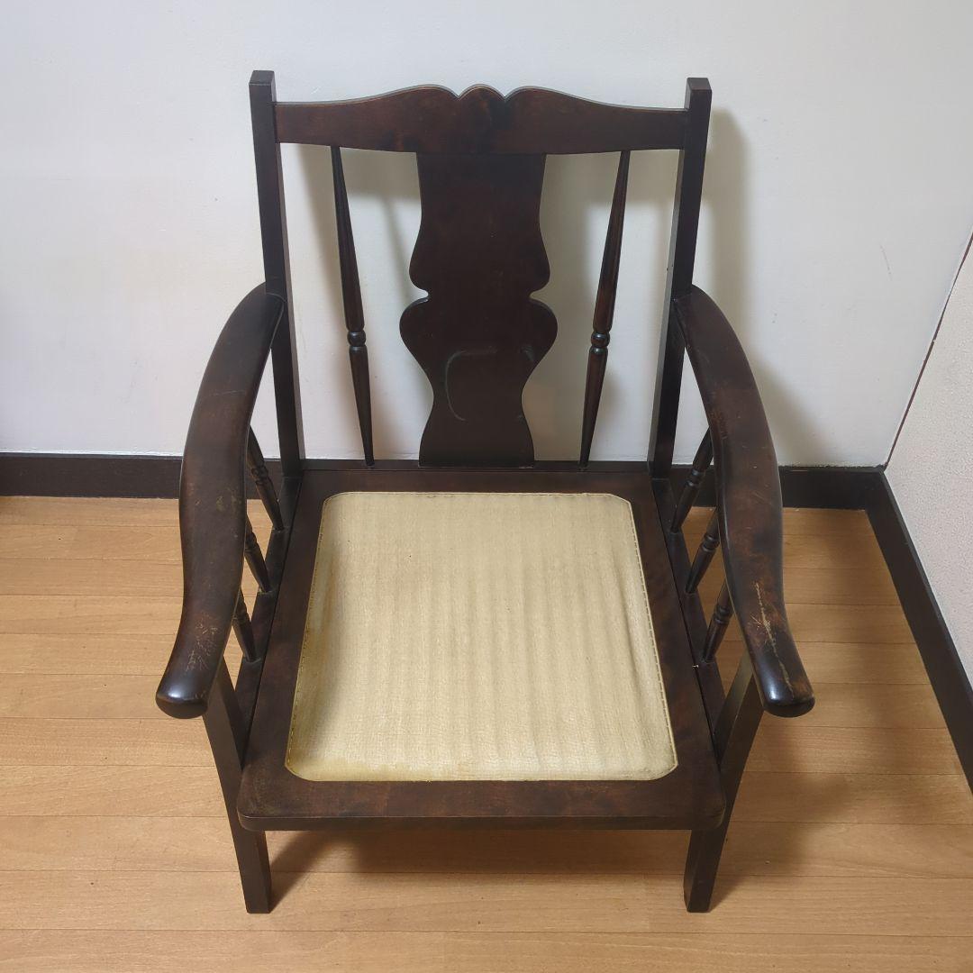 北海道民芸家具　1Pソファ