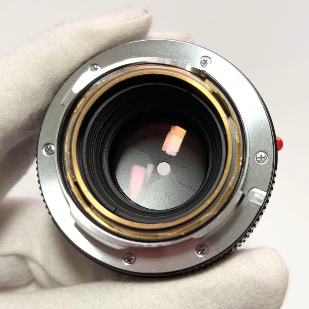 【美品】ライカ｜ズミクロン50mm F2（4th）フード組込《ブラッククローム》