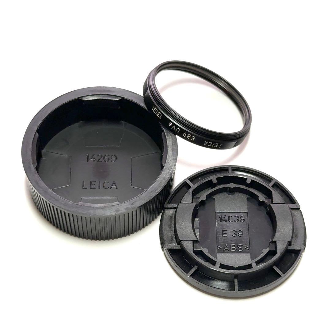 【美品】ライカ｜ズミクロン50mm F2（4th）フード組込《ブラッククローム》