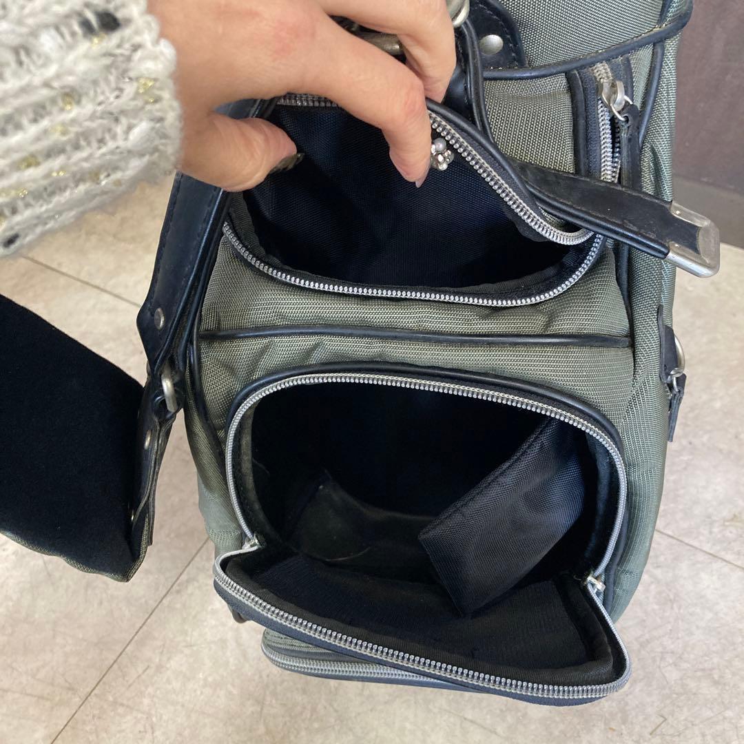 TRUSSARDI トラサルディ ゴルフ キャディバッグ ゴルフバッグ カート