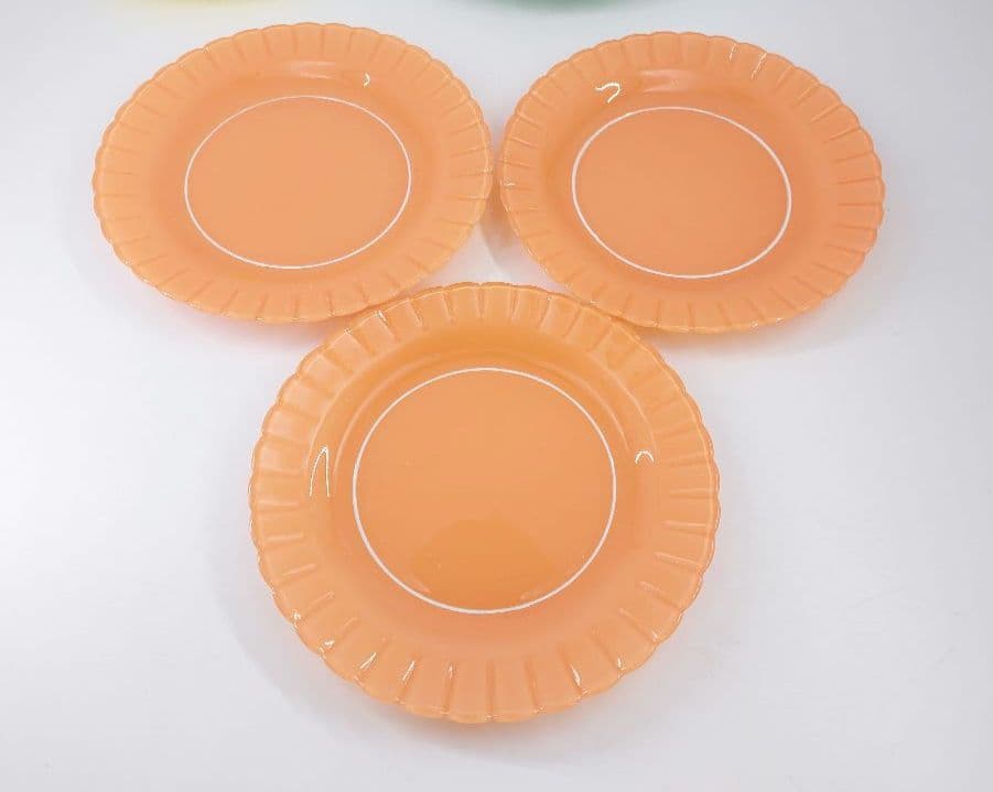 オールドデュラレックス ガラス皿 ヴィンテージ フランス 10枚まとめて レトロ