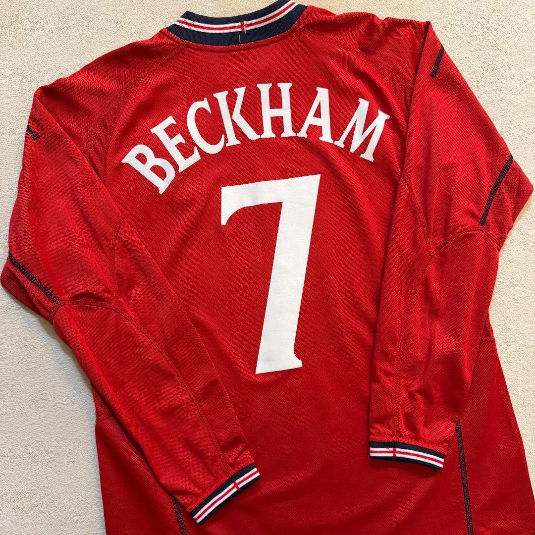 【新品未使用】ベッカム 2002 イングランド代表 日韓W杯 ユニフォーム