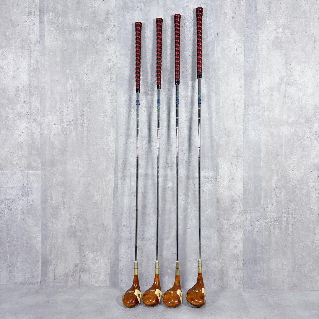 V698 ケネス・スミス ハンドメイド 木製 ウッド 4本セット