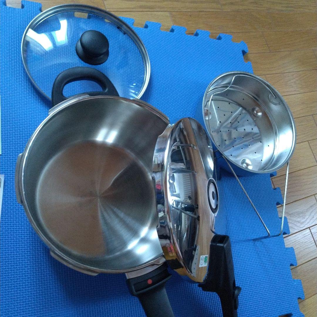 《 フィスラー 》ドイツ製 圧力鍋 4.5L ❣️