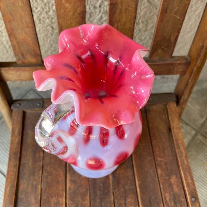 超BIG希少品！アメリカアンティークオールドフェントン40s～50sFenton