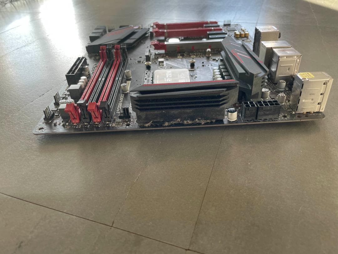 MSI X470マザーボード+ AMD Ryzen7 2700x