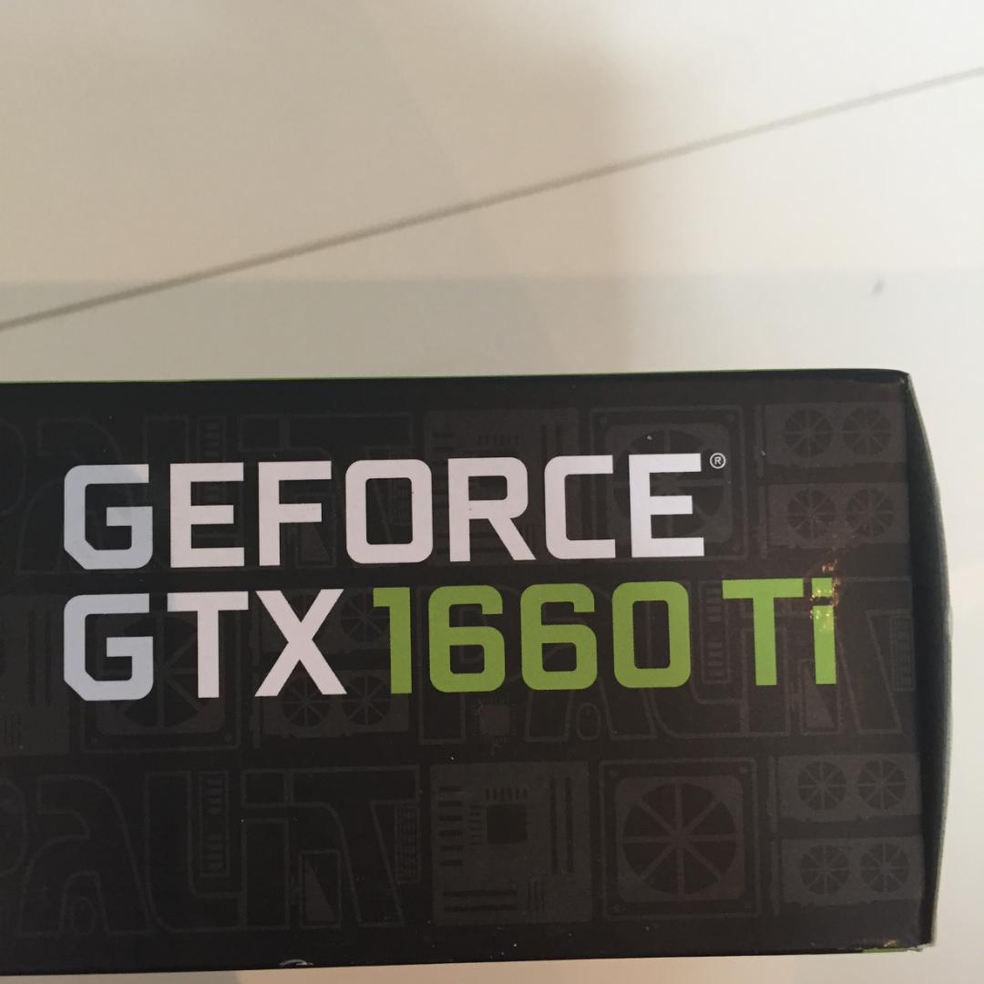 【動作チェック済】PALIT Geforce GTX1660Ti 6GB 箱有
