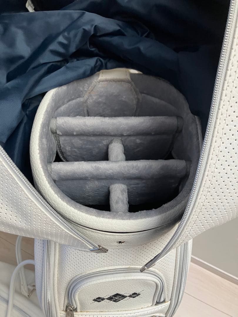 新品✳︎FJ✳︎フットジョイアーガイルキャディバッグ、ボストン、トート3点セット♡