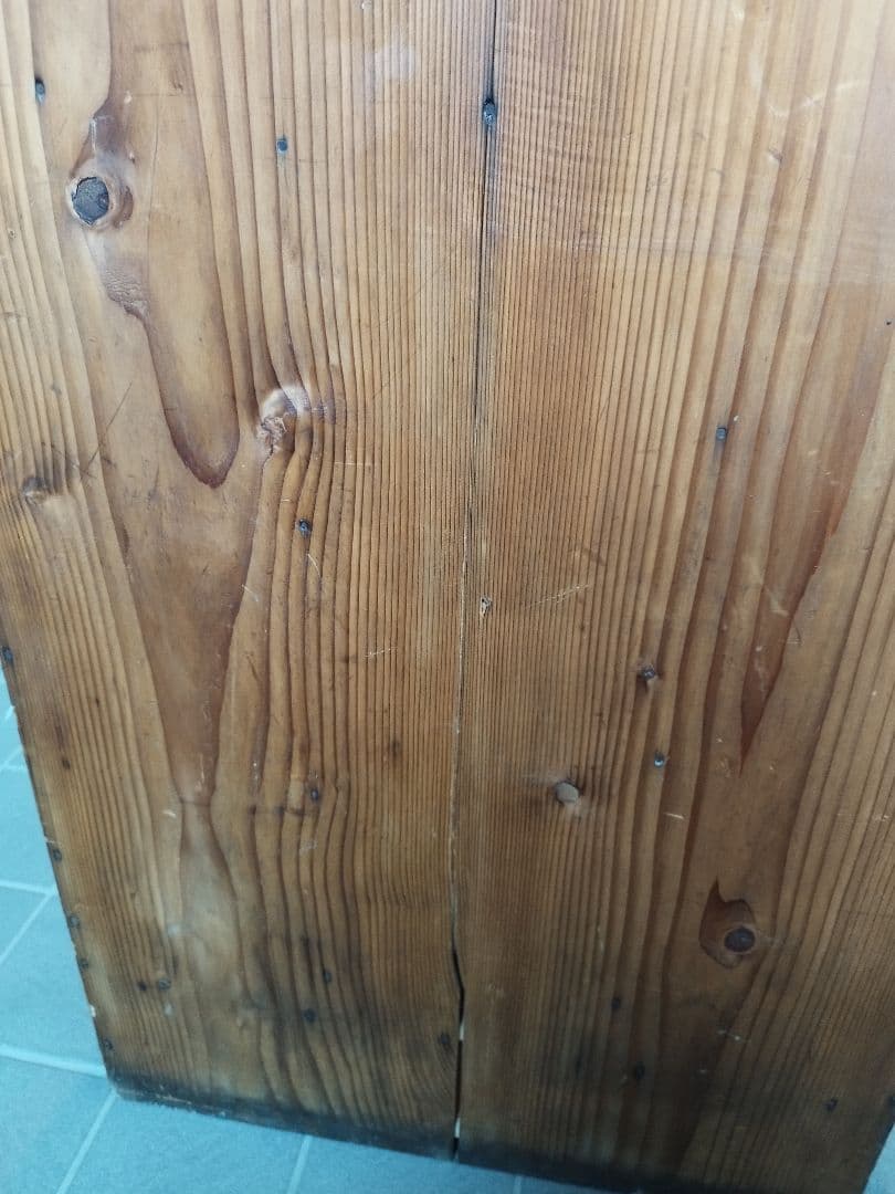 アンティーク　升目　棚　昭和　レトロ