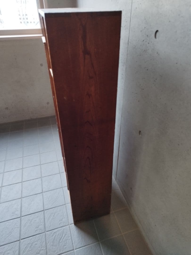 アンティーク　升目　棚　昭和　レトロ