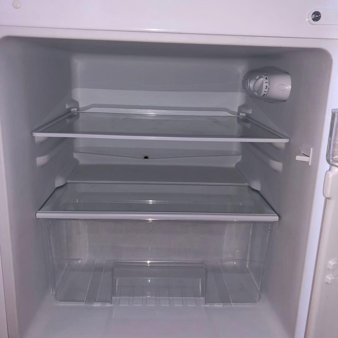 S-cubism 2ドア冷蔵庫 ホワイト