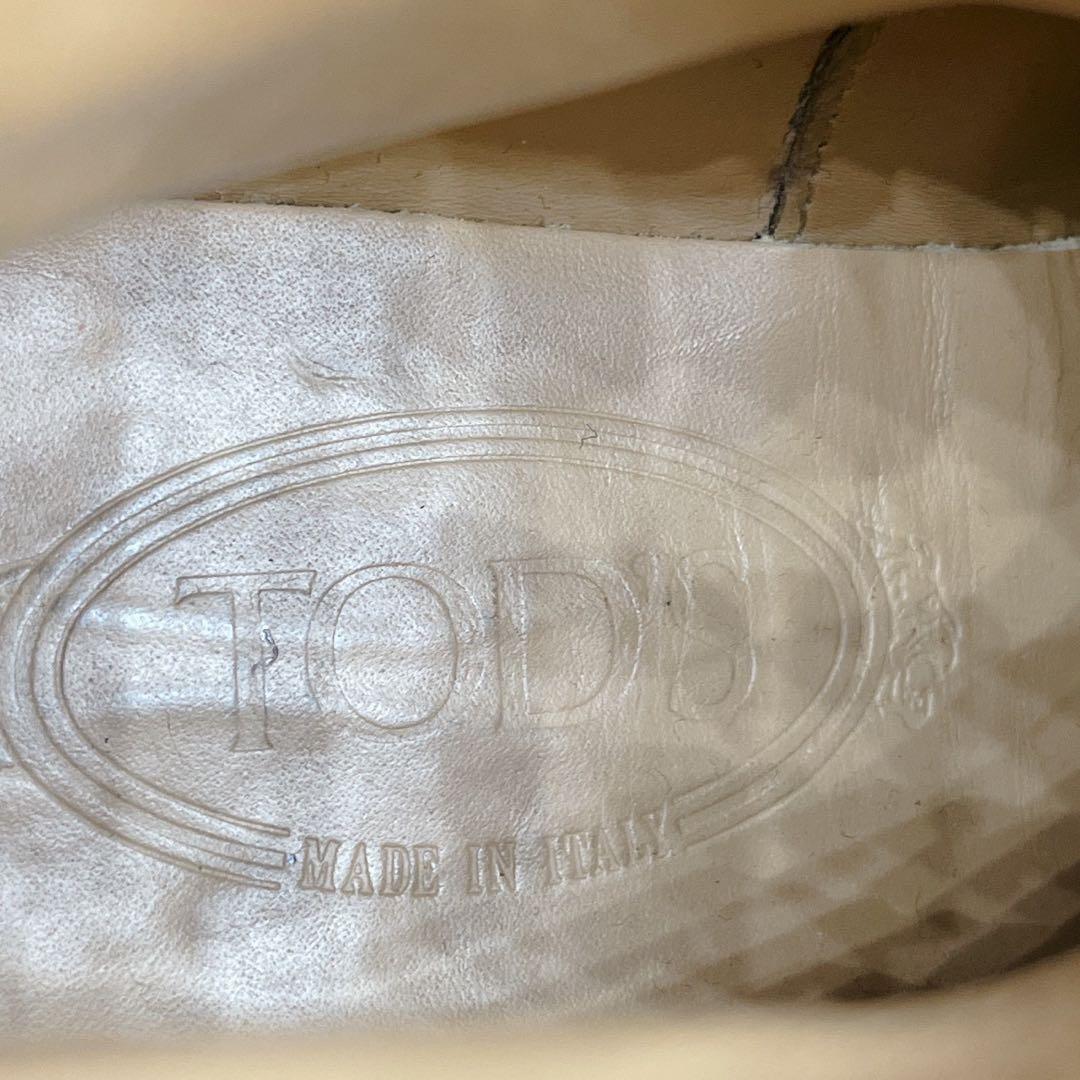 美品✨TOD'S トッズ ジョッパーブーツ ショートブーツ ダークブラウン 37