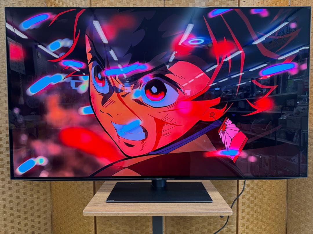 F035 SHARP　65型　有機EL　テレビ　4Kチューナー内蔵　2023年製
