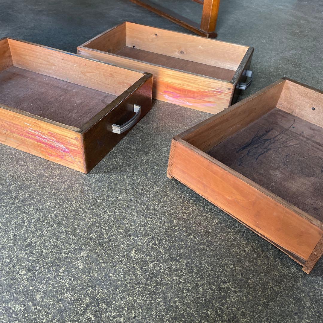 文机　昭和レトロ　古道具　アンティーク　ローテーブル　テレビ台