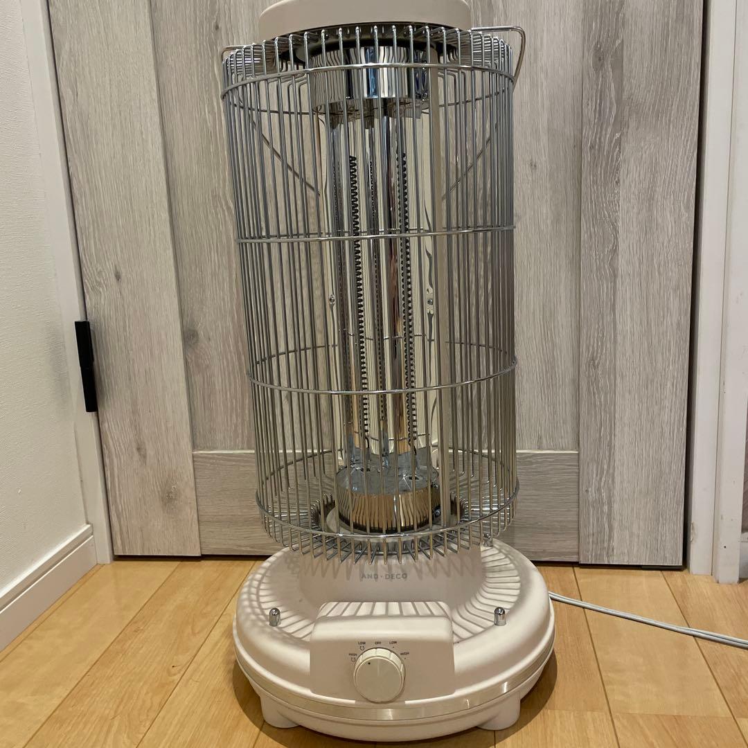 ✺AND DECO カーボンヒーター ベージュ✺