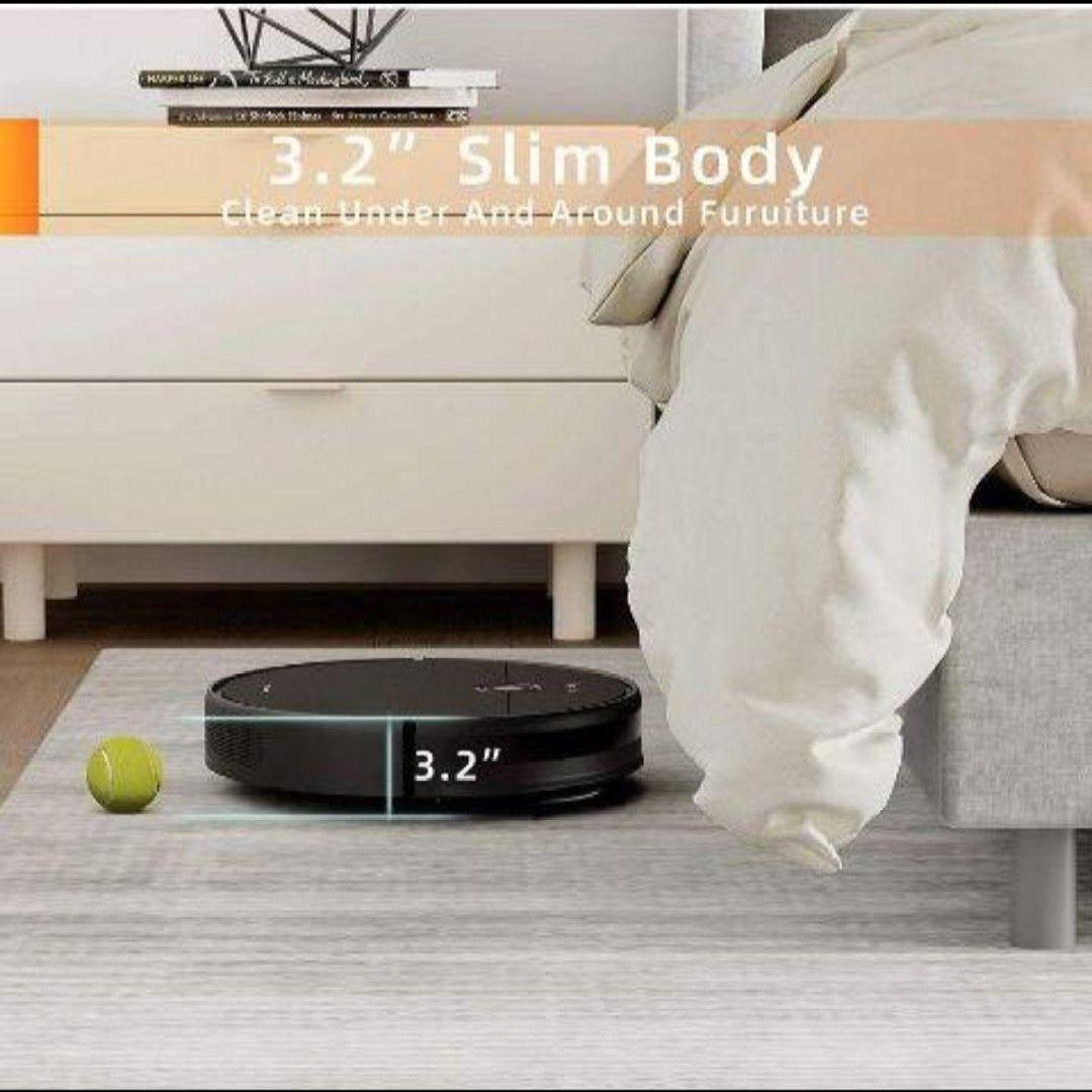 ロボット掃除機　強力吸引 大容量バッテリー 自動充電 静音設計 遠隔操作