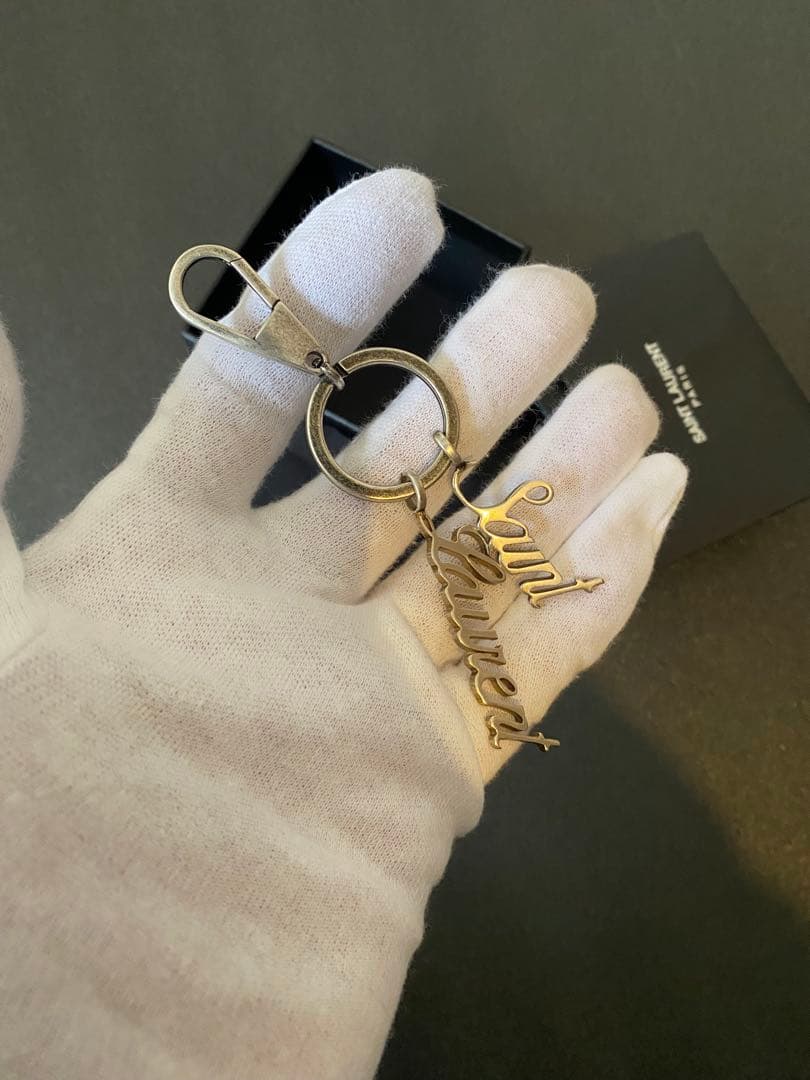 【正規品⭕️】サンローラン SAINT LAURENT キーリング　カラビナ