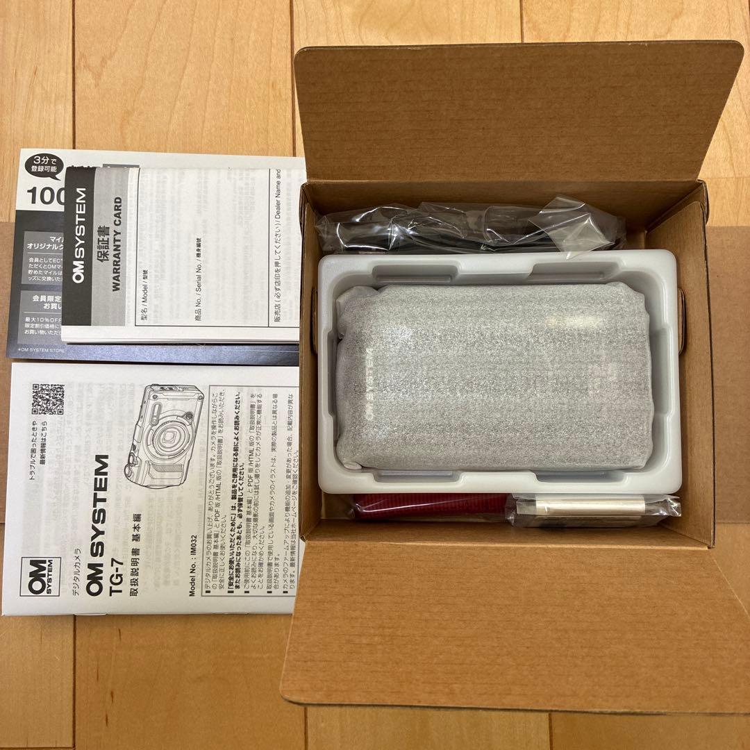 【新品未使用】OM SYSTEM TG-7 ブラック