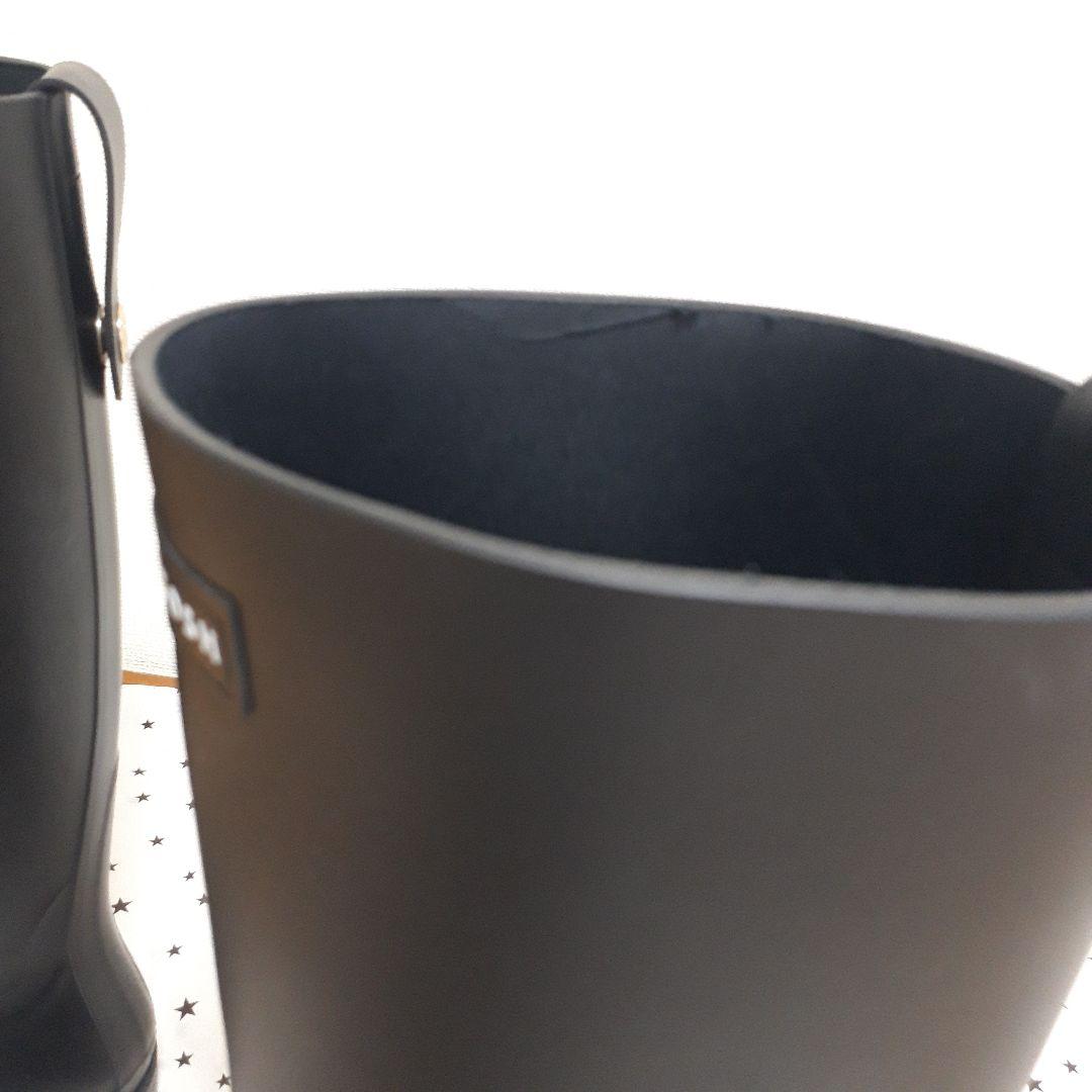 アパルモン購入 MACKINTOSHマッキントッシュ レインブーツ ブラック