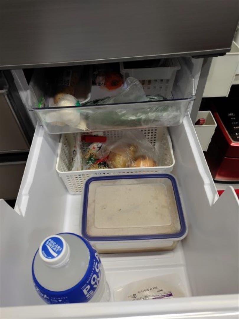 冷蔵庫 502L シャープ SJ-X508K-S 2023年製