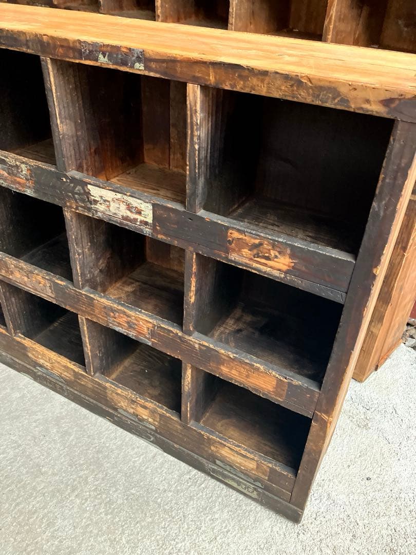 古道具オープンシェルフ