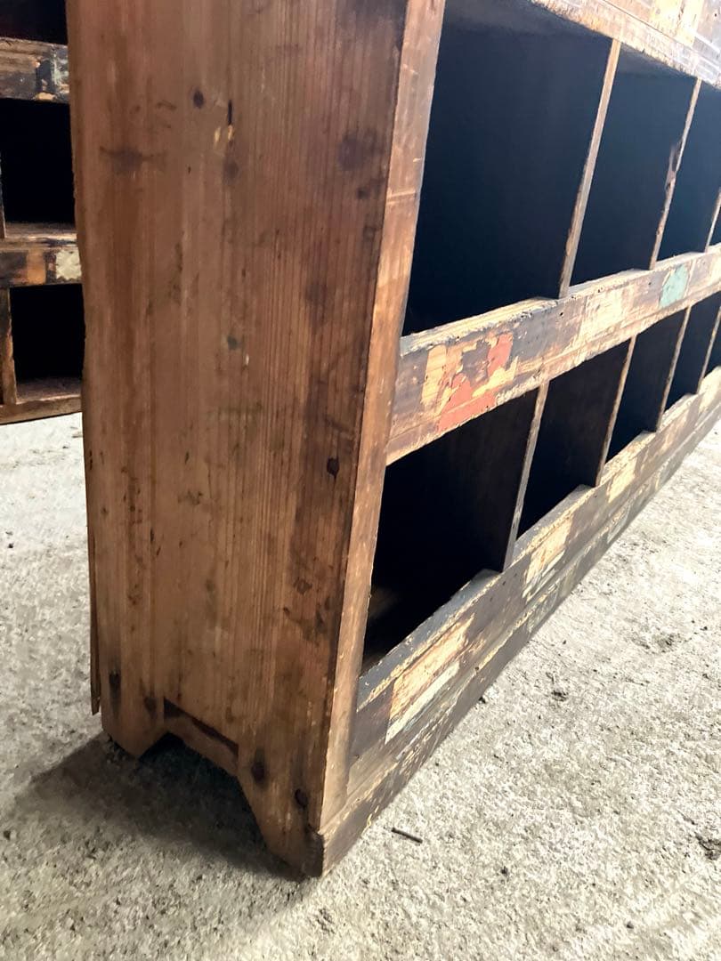 古道具オープンシェルフ