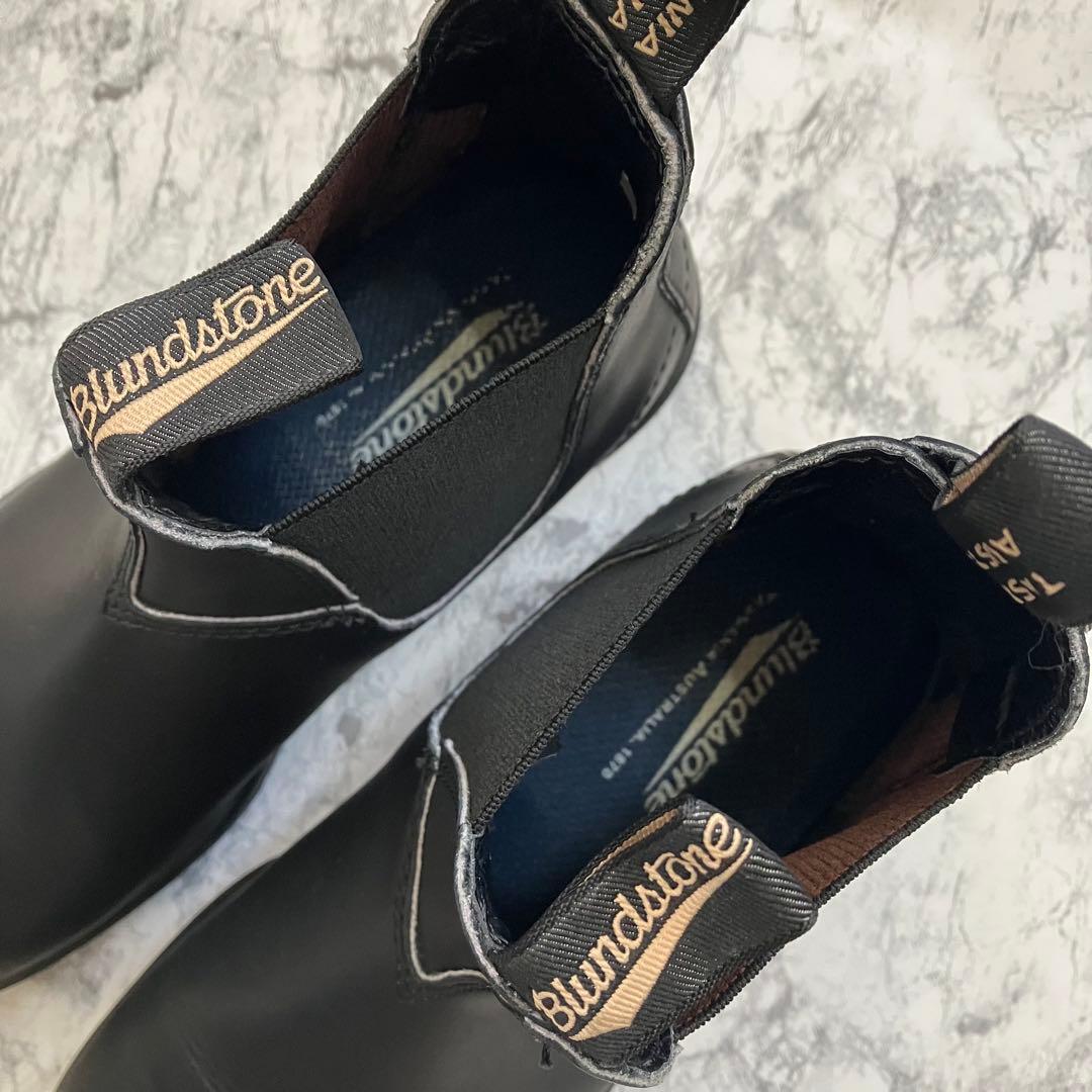 ブランドストーン サイドゴア ブーツ 黒 UK6 箱付 美品