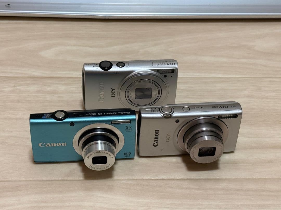 CANON IXY PC2333、 PC1731、PC2013 デジタルカメラ