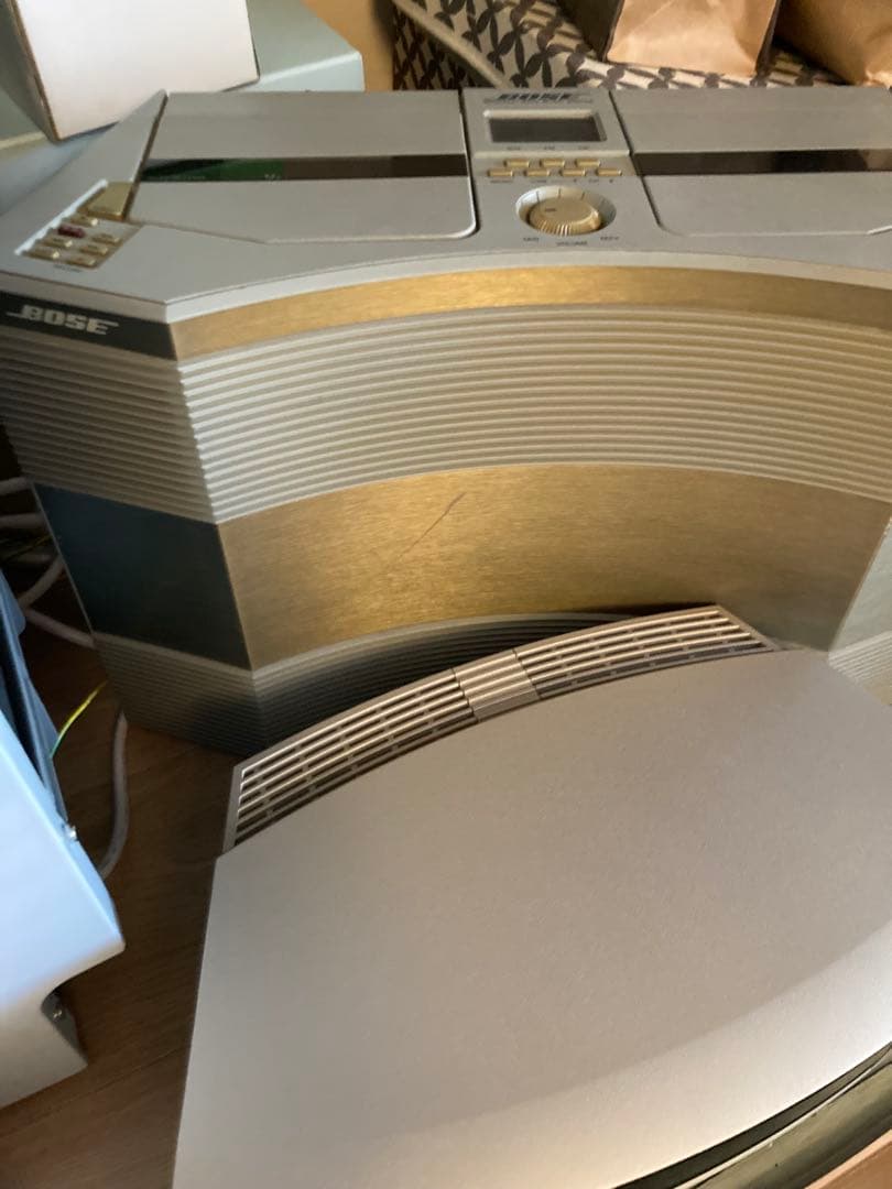 BOSE Wave Music System シルバー　セット　台座あり　破格！